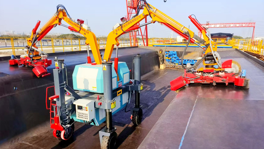 自行式多功能打磨机器人